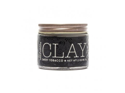 18.21 Man Made vaškas - molis plaukams Clay Sweet Tobacco CLY2, 56,7 g.